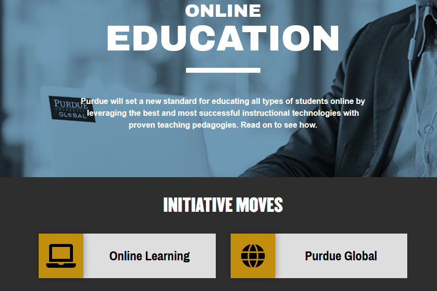 Purdue prepares online expansion with support from newly acquired